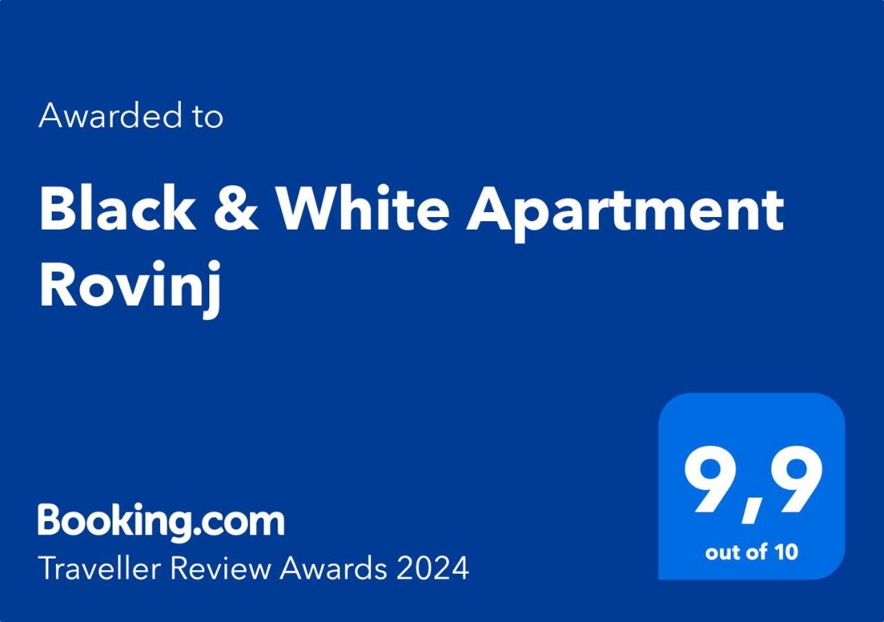 Black & White Apartment 罗维尼 外观 照片